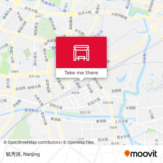 毓秀路 map