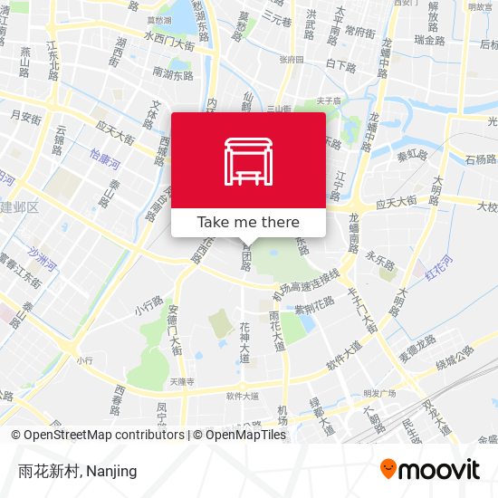 雨花新村 map