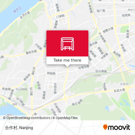 合作村 map