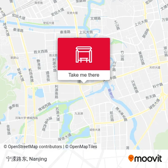 宁溧路东 map