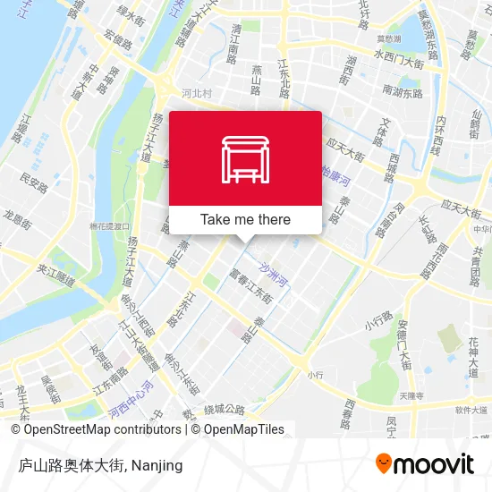 庐山路奥体大街 map