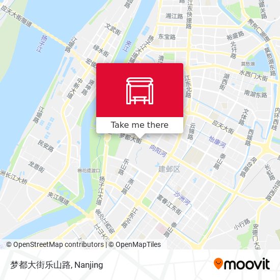 梦都大街乐山路 map