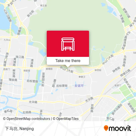 下马坊 map