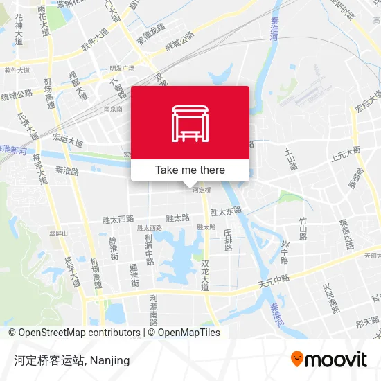 河定桥客运站 map