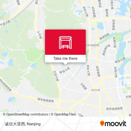诚信大道西 map