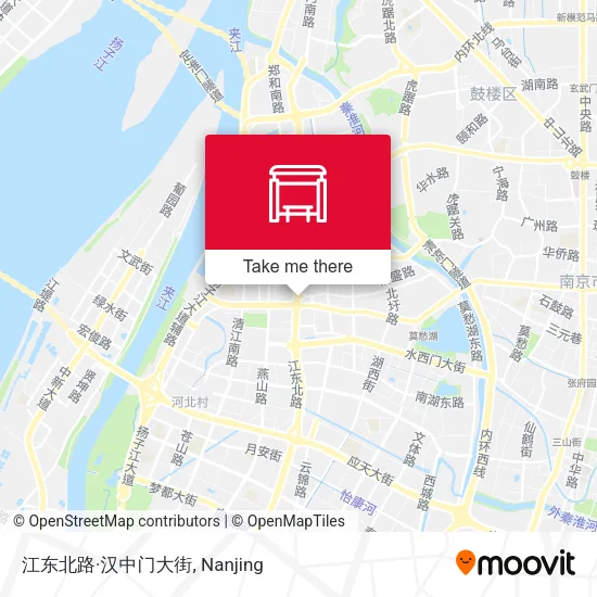 江东北路·汉中门大街 map
