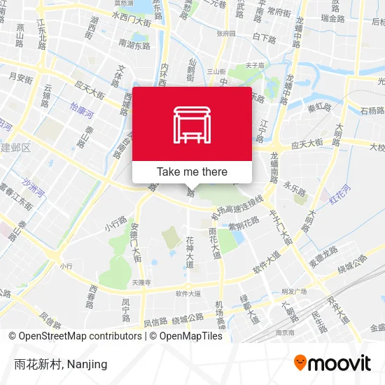 雨花新村 map