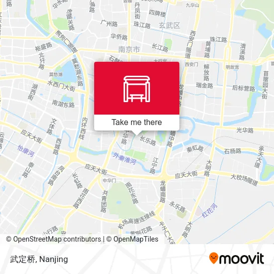 武定桥 map