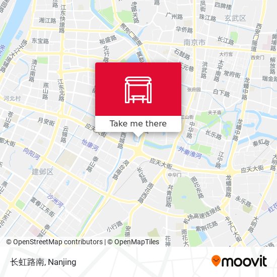 长虹路南 map