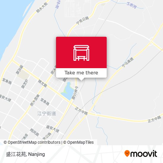 盛江花苑 map