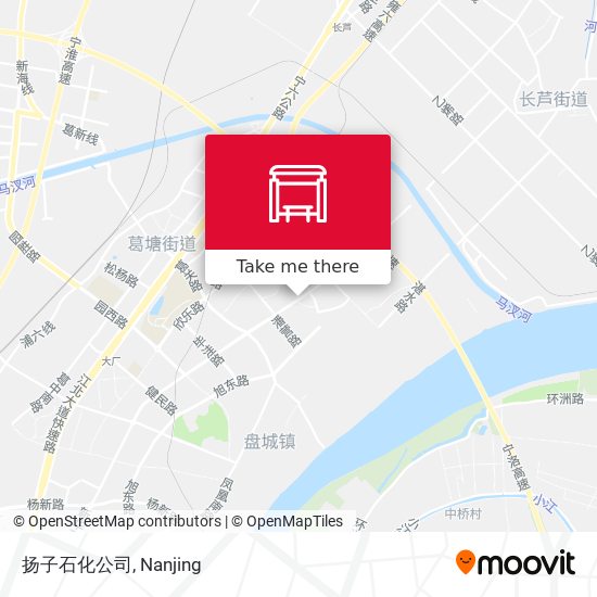 扬子石化公司 map