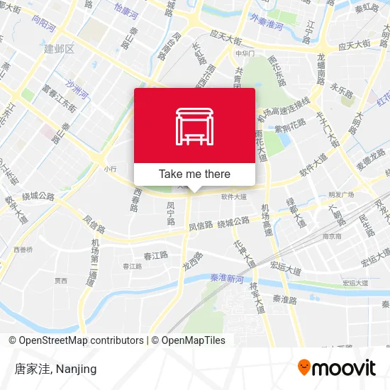 唐家洼 map