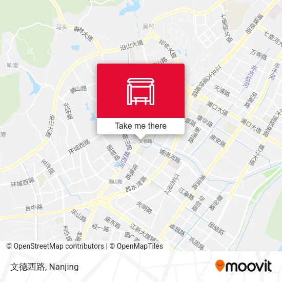 文德西路 map