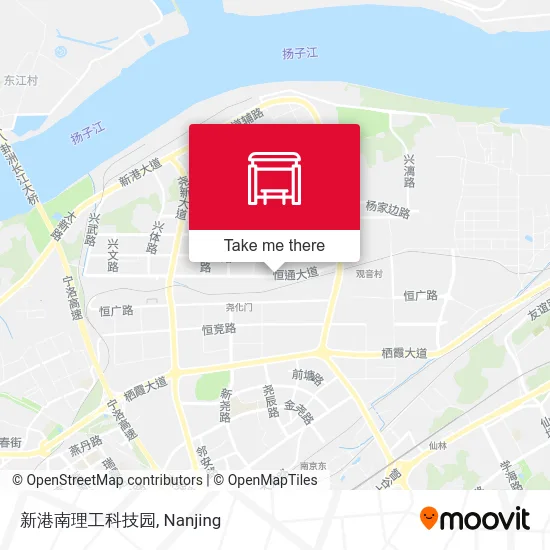 新港南理工科技园 map