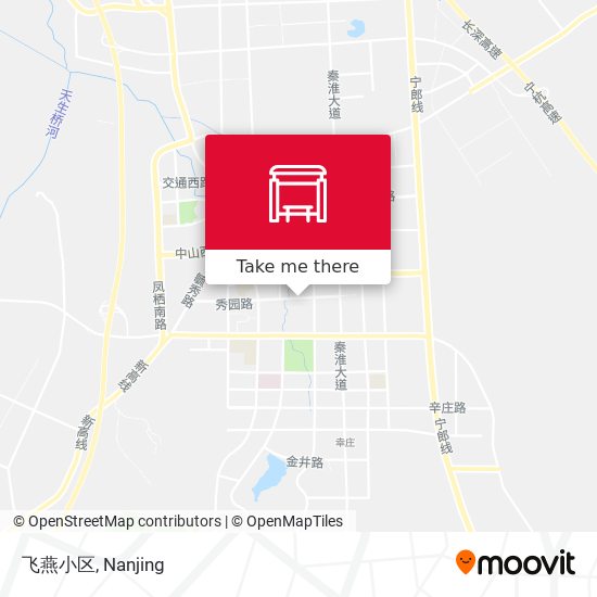 飞燕小区 map