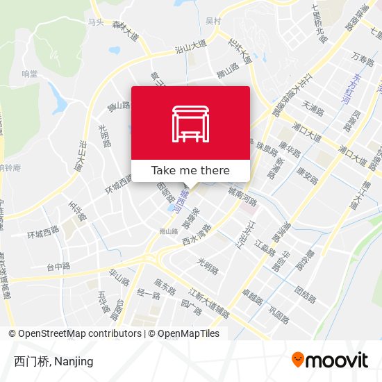 西门桥 map