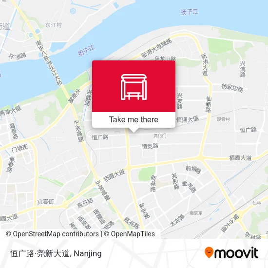 恒广路·尧新大道 map