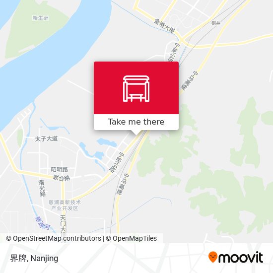 界牌 map