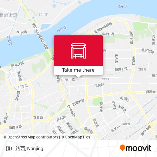 恒广路西 map