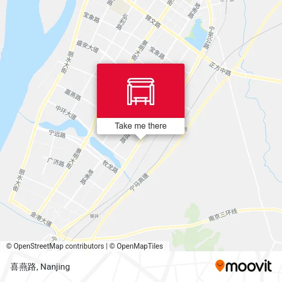 喜燕路 map