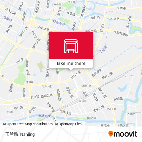 玉兰路 map