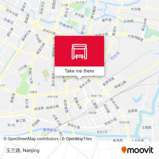 玉兰路 map