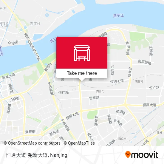 恒通大道·尧新大道 map