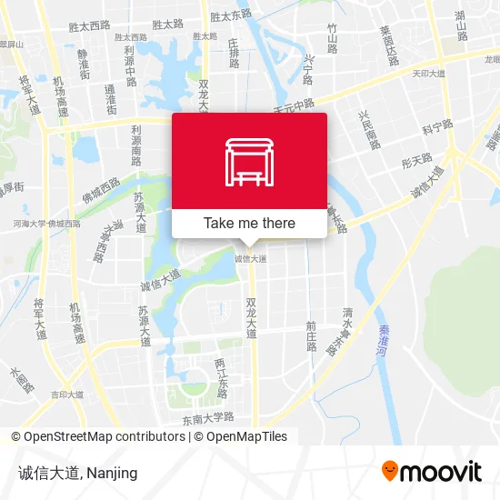 诚信大道 map