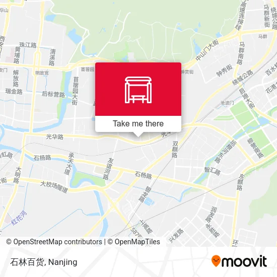 石林百货 map