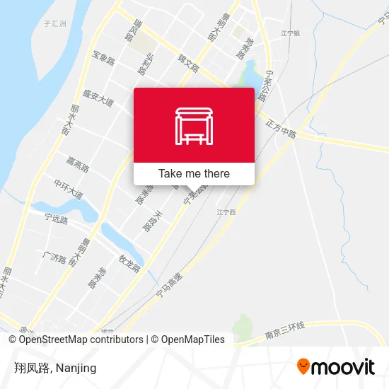 翔凤路 map