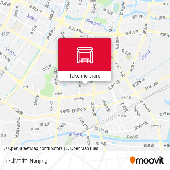 南北中村 map