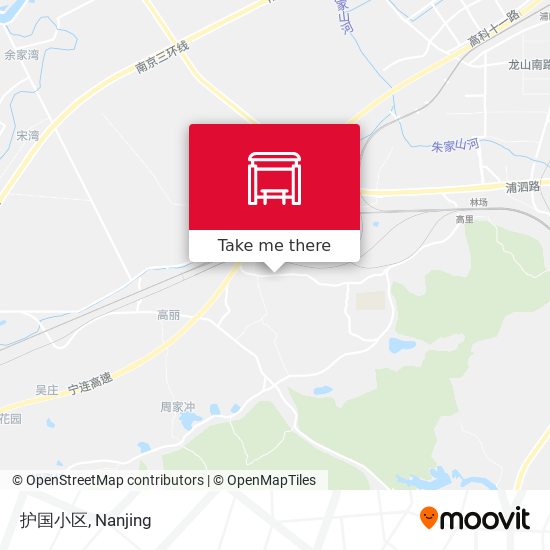 护国小区 map