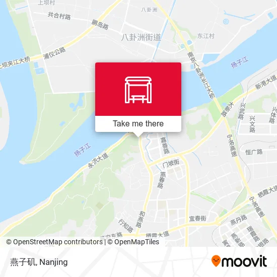 燕子矶 map