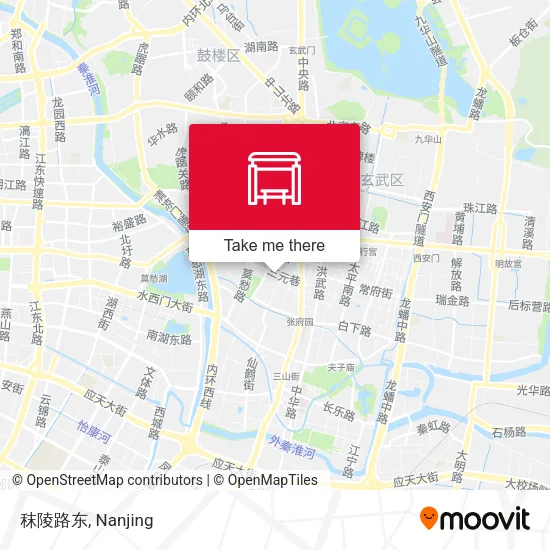秣陵路东 map