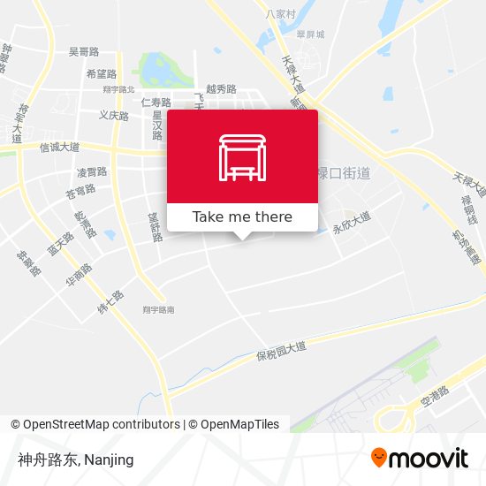 神舟路东 map