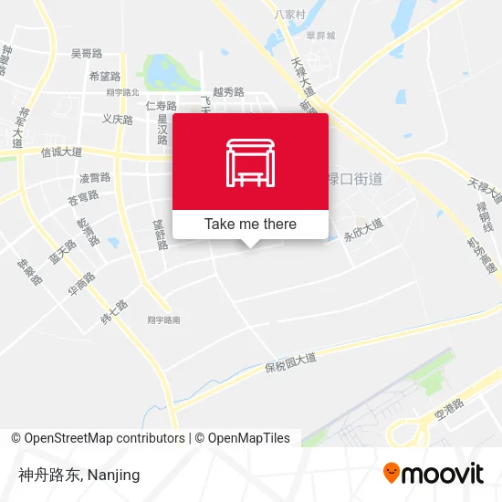 神舟路东 map