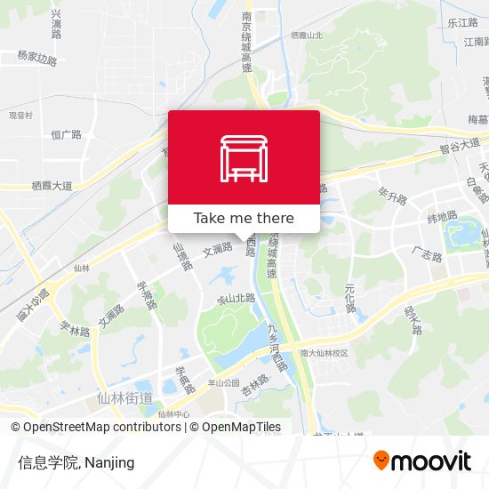 信息学院 map