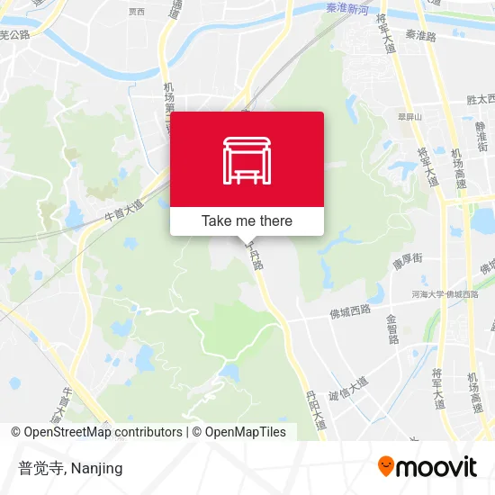 普觉寺 map