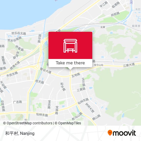 和平村 map
