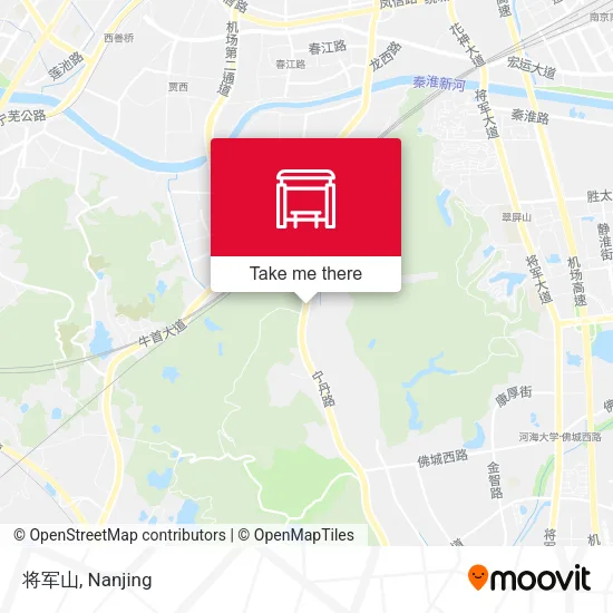 将军山 map