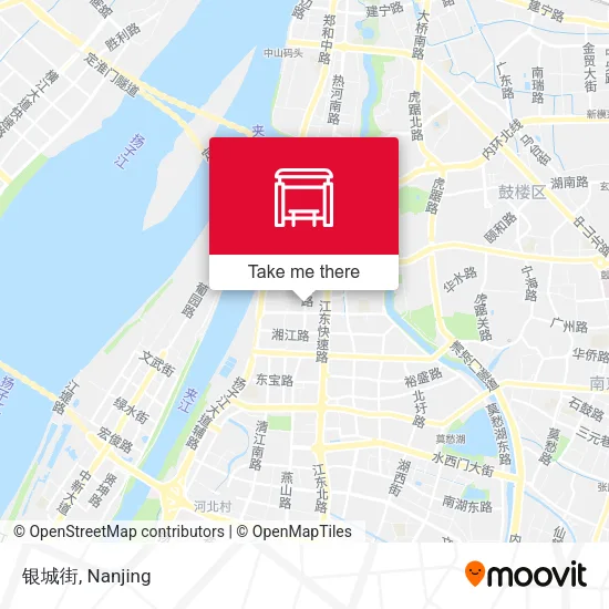 银城街 map
