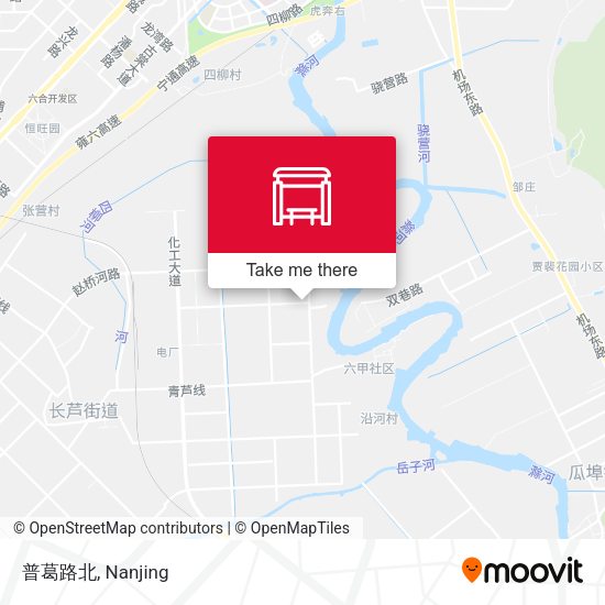 普葛路北 map