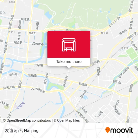 友谊河路 map