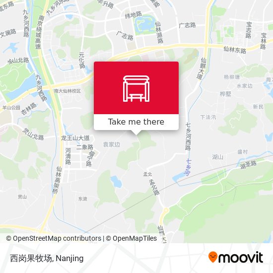 西岗果牧场 map