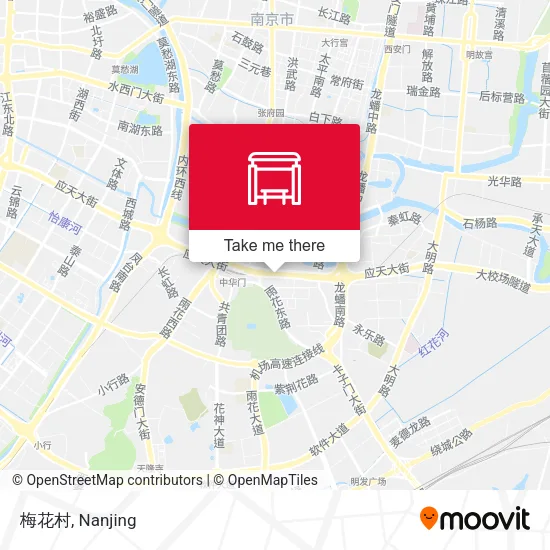 梅花村 map