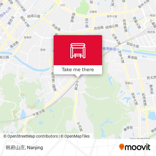韩府山庄 map