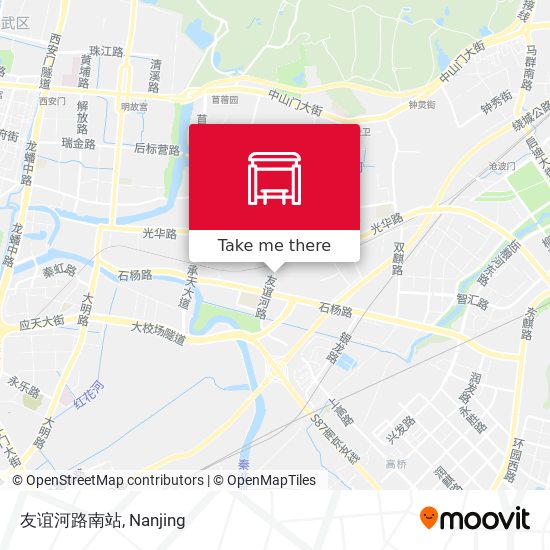 友谊河路南站 map
