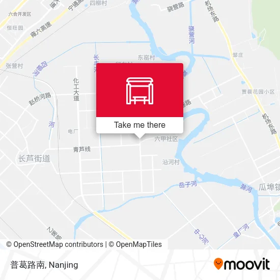 普葛路南 map