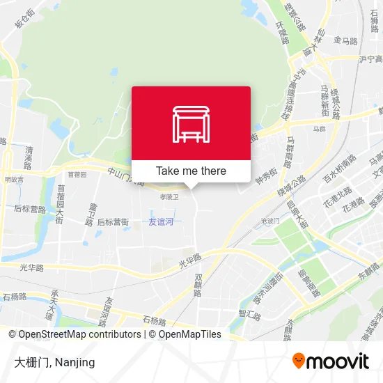 大栅门 map