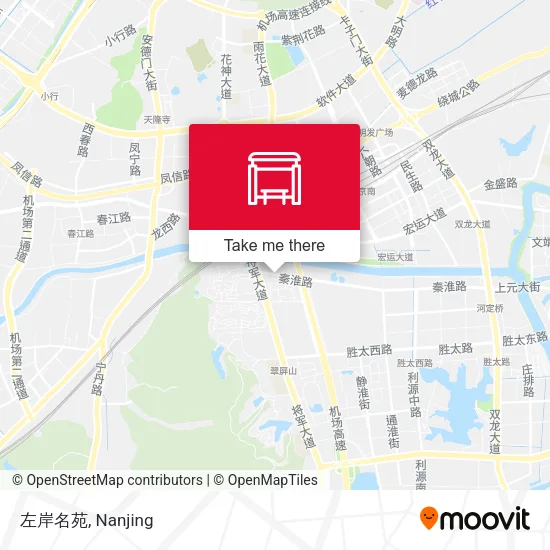 左岸名苑 map